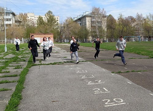Военно-спортивная эстафета «Победа!».